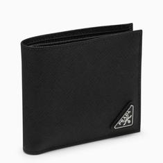 프라다 FW23/24 Black leather wallet 2MO738QHH/N_PRADA-F0002