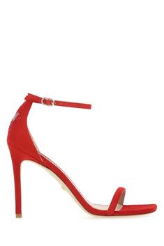 스튜어트와이츠먼 RED Red suede sandals JP1