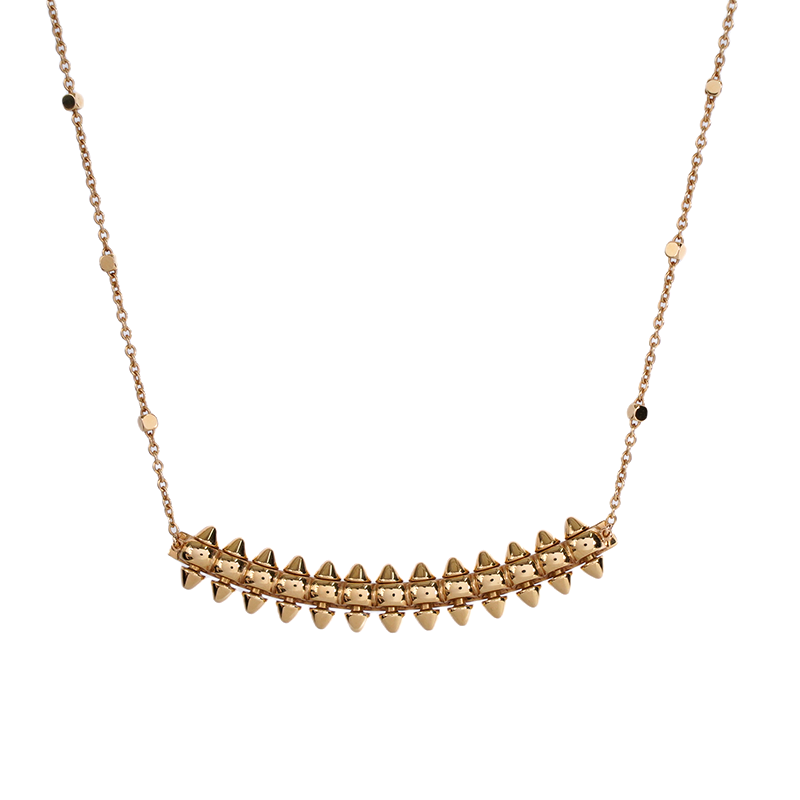 로즈 골드 18K 클래쉬 드 까르띠에 스몰 목걸이 - Cartier