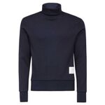톰브라운 23FW 롱 슬리브 터틀넥 니트 네이비 MJT379A J0083 415