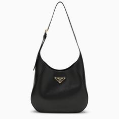 [T]프라다 여성 가방 미듐 숄더백 1BC196OOO2AIX Prada Black leather shoulder bag