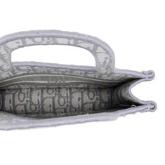 그레이 오블리크 북 토트 미니 토트백 썸네일 4