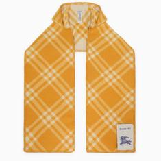 버버리 FW23/24 Yellow hooded scarf 8075629150354/N_BURBE-B7307