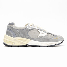  23FW 골든구스 디럭스 대드스타 그레이 남성 스웨이드 스니커즈 GMF00558F00494460379