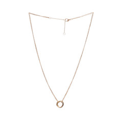 멀티컬러 골드 18K 트리니티 목걸이 썸네일 1