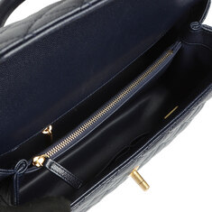 샤넬 A92991 캐비어 코코핸들 미듐 금장 네이비 (내장칩)/31155 썸네일 7