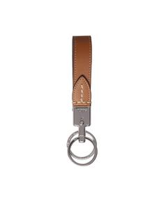 토즈 남성 Logo Leather Keyring Brown