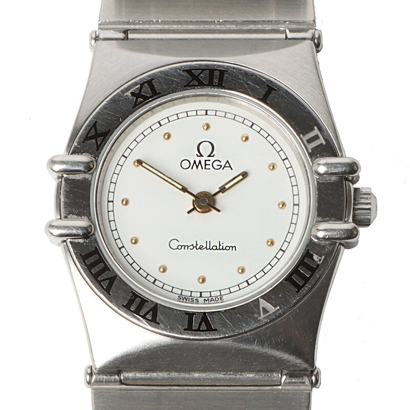 오메가 컨스틸레이션 스틸 쿼츠 여성용시계/31259-3 - Omega
