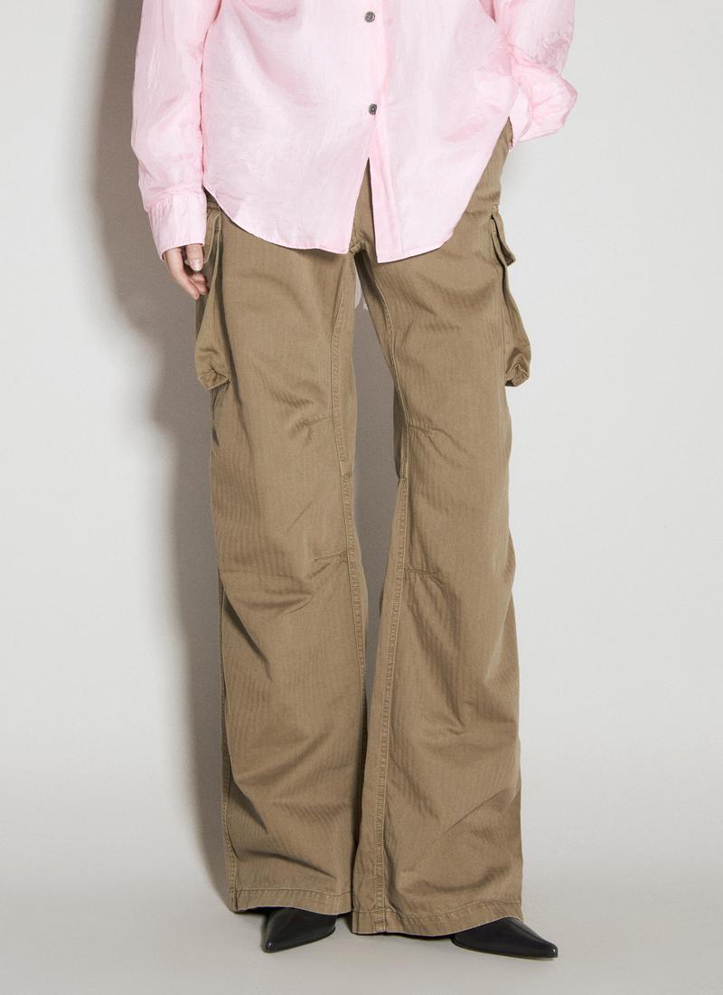 24 FW 아워레가시 여성 피크 카고 팬츠 our0256004oli - 리본즈(REEBONZ)
