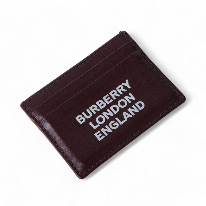 버버리 80388441 로고 가죽 카드 지갑/32314 - Burberry