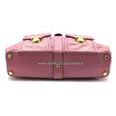 중고 Marc Jacobs - 마크제이콥스 인디언핑크 레더 금장 투포켓 베네치아 토트백 썸네일 3