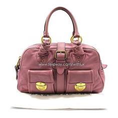 중고 Marc Jacobs - 마크제이콥스 인디언핑크 레더 금장 투포켓 베네치아 토트백 썸네일 1
