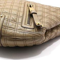 중고 Marc Jacobs - 마크제이콥스 베이지 퀼팅 레더 금장장식 호보 숄더백 썸네일 7