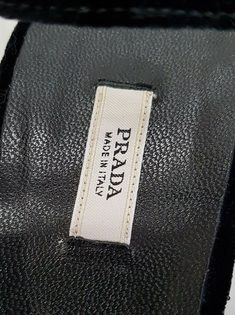 중고 PRADA - 프라다 벨벳 큐빅 웨지힐 썸네일 3