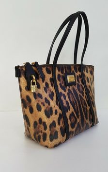 중고 D&G - 돌체앤가바나 레오파드 토드백 썸네일 3