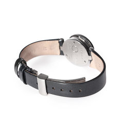 블랙 비제로원 쿼츠 가죽 시계 (23mm) 썸네일 3