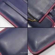 중고 Marc Jacobs - 마크제이콥스 네이비 레더 메디슨 라지 숄더백 썸네일 6