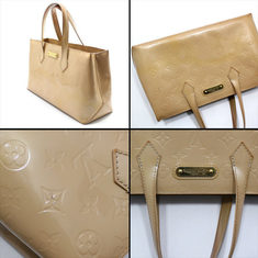 중고 Louis Vuitton - 루이비통 M91452 모노그램 베르니 윌셔PM 토트백 썸네일 4