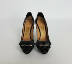 중고 Ferragamo - 페레가모 가죽 토오픈힐 썸네일 1