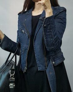 중고 | Other Brand | sistem - 시스템 여성 라이더 청자켓 썸네일 8