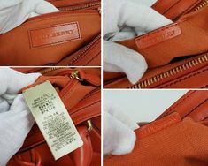 중고 Burberry - 버버리 테슬 가죽 2WAY백 썸네일 9