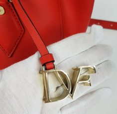 중고 Diane Von furstenber - 다이앤 본 퍼스텐버그 스몰 사첼백 썸네일 5