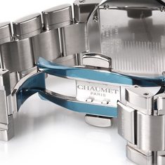 실버 화이트 다이아 클래스 원 쿼츠 스틸 시계 (20mm) 썸네일 5