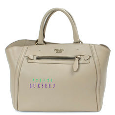 중고 PRADA - 프라다 b2453c 가죽 아이보리 토드백(부산중고명품/럭스씨유) 썸네일 3
