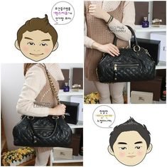 중고 Marc Jacobs - 마크제이콥스 스탐백 라지 블랙 썸네일 9