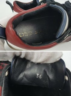 중고 Dsquared2 - 디스퀘어드 여성 스니커즈 썸네일 8