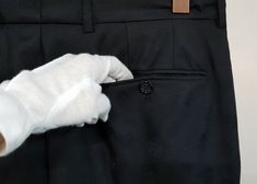 중고 Alexander Mcqueen - 알렉산더맥퀸 스컬 정장바지 썸네일 7