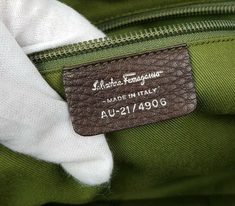 중고 Ferragamo - 페라가모 간치니 로고 숄더백 썸네일 8