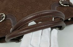 중고 Ferragamo - 페라가모 간치니 로고 숄더백 썸네일 5