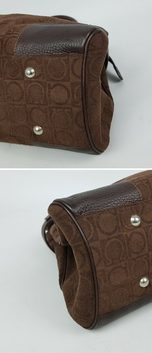 중고 Ferragamo - 페라가모 간치니 로고 숄더백 썸네일 6