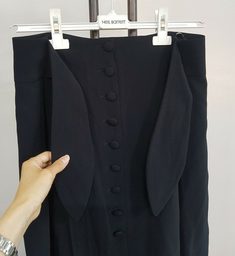 중고 Sonia Rykiel - 소니아리키엘 A라인 롱 스커트 썸네일 3