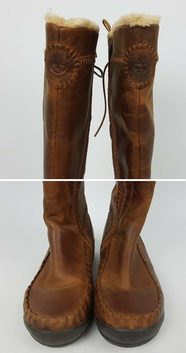 중고 | Other Brand | Timberland - 팀버랜드 여성용 양털 롱부츠 썸네일 2