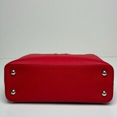  루이비통 카퓌신 MM 핸드백 레드 M92803 썸네일 7