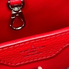  루이비통 카퓌신 MM 핸드백 레드 M92803 썸네일 5