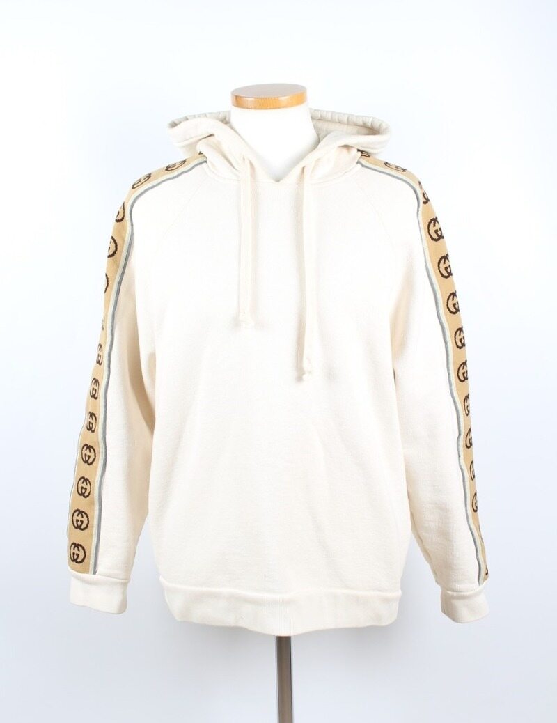 [럭셔리포원] 구찌 인터로킹 후드 S - Gucci