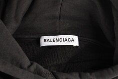 [The럭셔리]★배송★ 발렌시아가 웨이브로고 후드티 M 썸네일 5