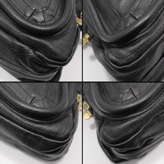 끌로에 블랙 레더 금장 파라티 미듐 숄더백 썸네일 7