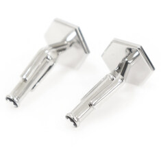 중고 Montblanc(몽블랑) 118599 스틸 오닉스 사토리얼 커프 링크스 썸네일 5