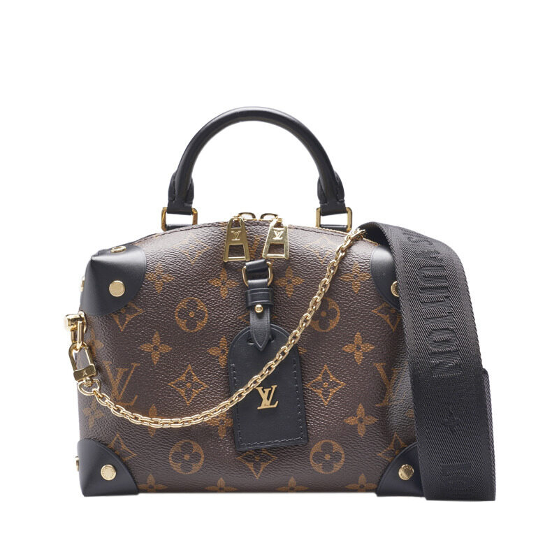 블랙 모노그램 쁘띠뜨 말 수플 크로스백 - Louis Vuitton