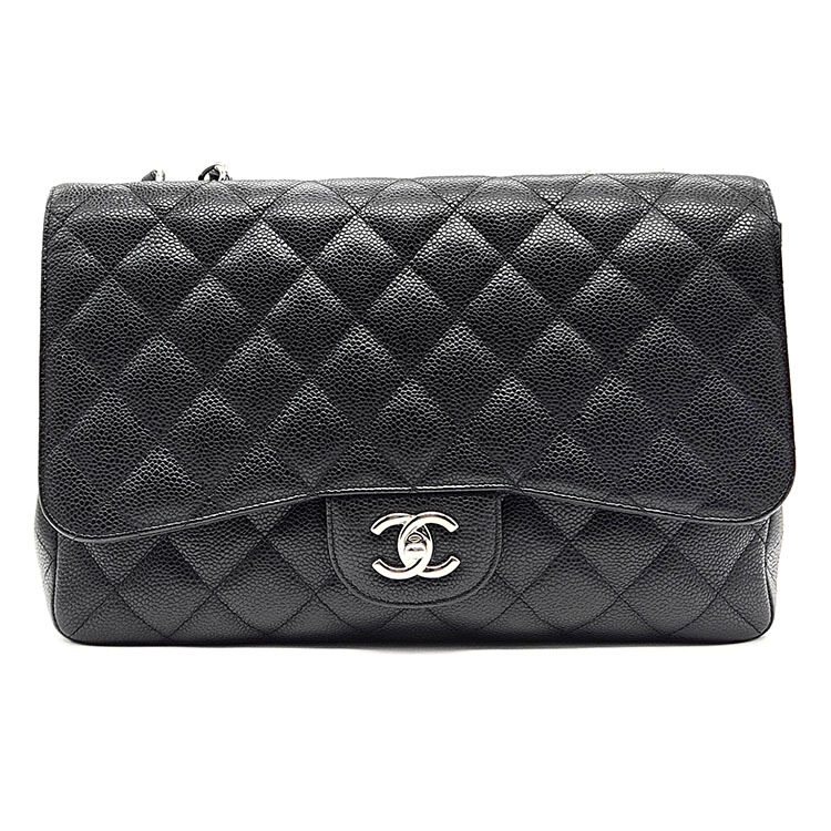 샤넬 캐비어 클래식 점보 L493896 - Chanel
