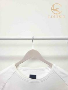 [중고명품/루이스잇] L / 준지 화이트 엠브로이더리 루즈 티셔츠 썸네일 1