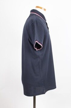 몽클레어 삼선 와펜 PK 반팔티 네이비 XL(105) 썸네일 2