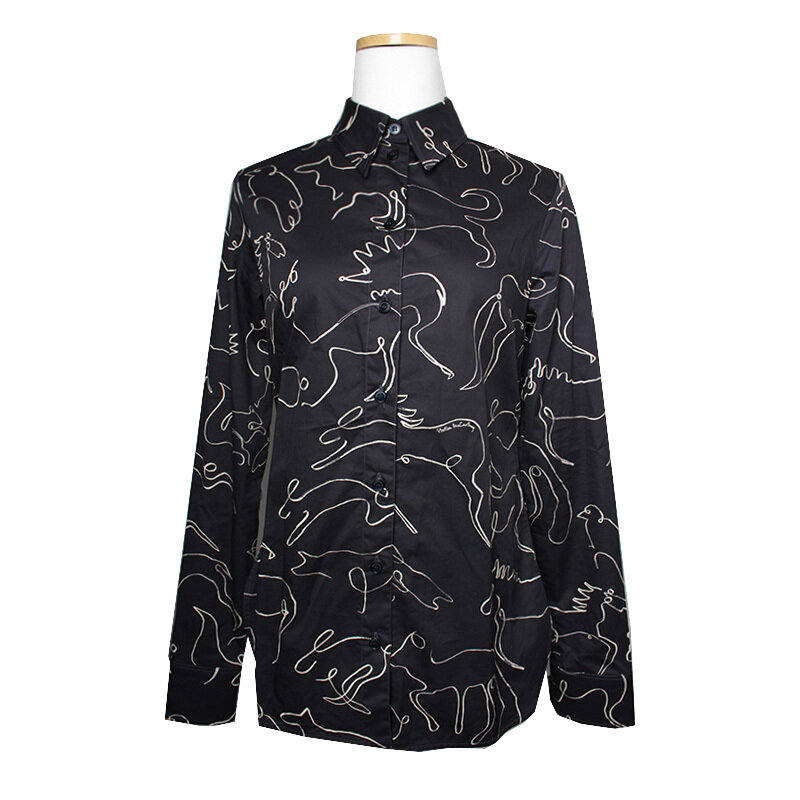 스텔라 맥카트니 미드나잇블루 프린트 셔츠 44, 55 - Stella McCartney