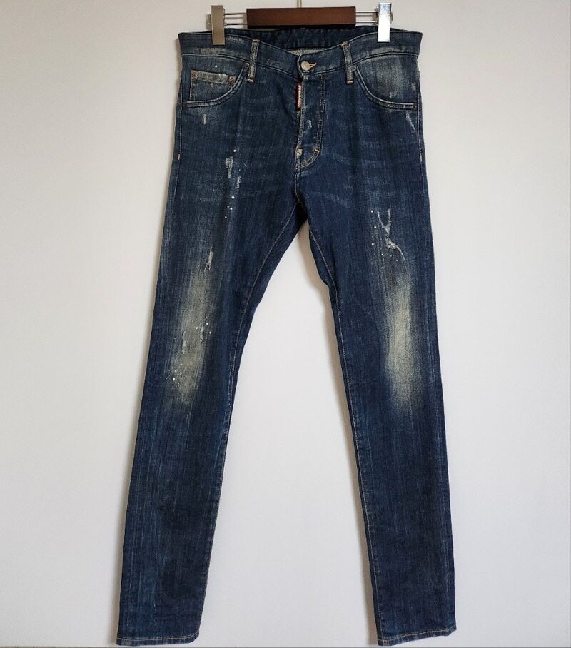[48] 디스퀘어드2 녹워싱 쿨가이핏 청바지 S74LA0831 - Dsquared2