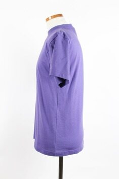 발렌시아가 여성 반팔티 퍼플 S 썸네일 3