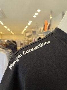 25SS 우영미 블랙 야자수 그래픽 티셔츠 W251TS19708B 썸네일 4